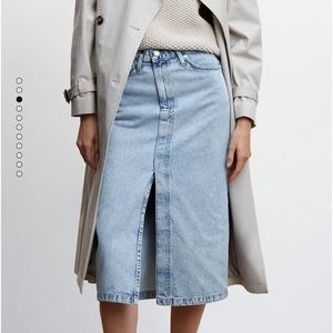 Mango Denim Skirt